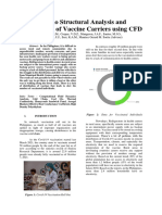GROUP 7 Thermo Structural Analysis and Comparison of Vaccine Carriers Using CFD