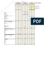 Divorce Assets Template