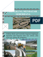 Lengkung Mendatar Sederhana