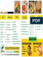 Idliyaa Menu PDF (72 × 36 In)