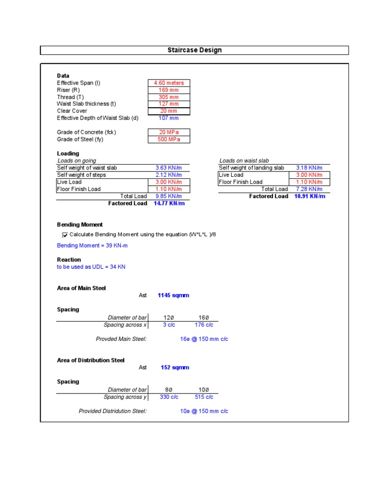Staircase Design Pdf