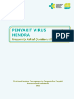 Frequently Asked Questions (FAQ) Penyakit Virus Hendra (Mei 2022)