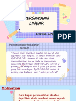 Sistem Persamaan Dan Pertidaksamaan Linear