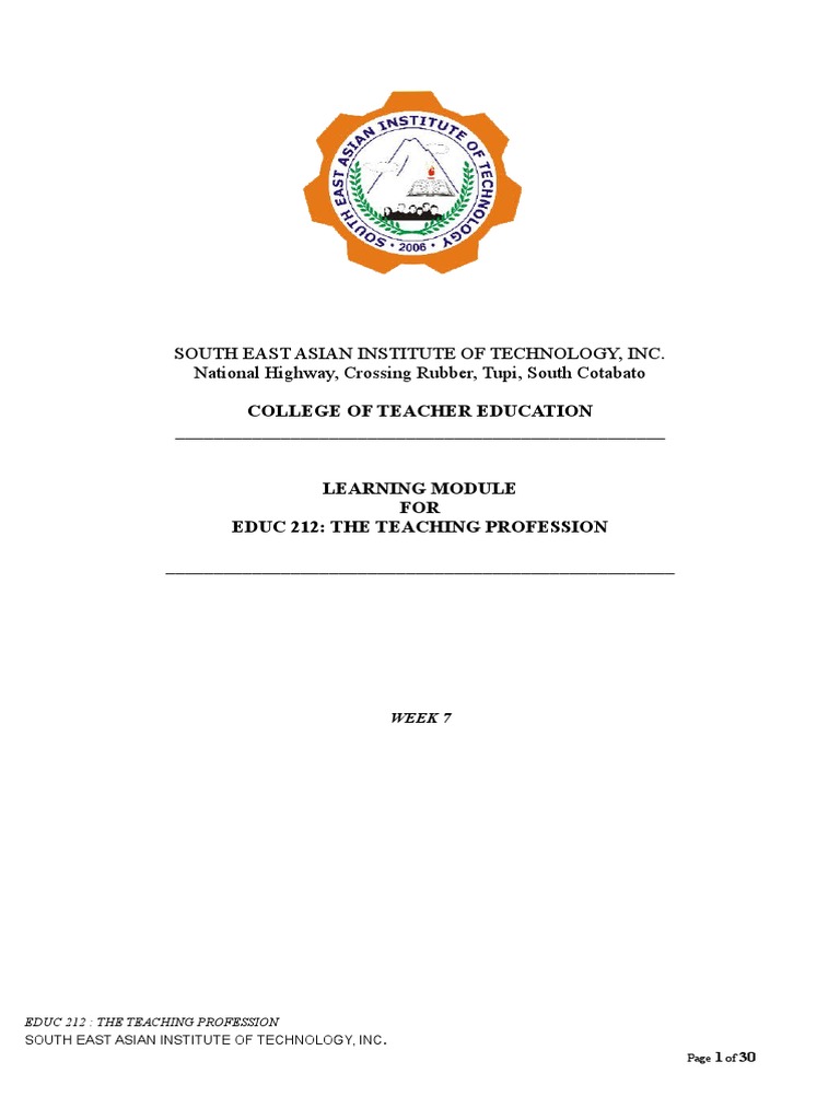 Educ 212 Midterm | PDF | Teaching Method | Teachers