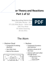 Basic Reactor Theory and Reactions - Presentation 1