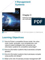 Chapter 3-Achieving Competitive Advantage With Information Systems