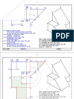 Projeções e elementos de um sólido