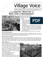 Village Voice: Looking For Ideas For A New Year's Resolution?