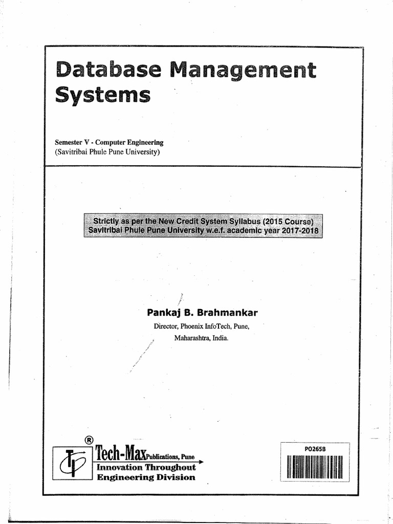 Dbms Tec Book | PDF