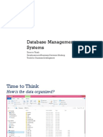 Database Management Systems: Tools for Business Intelligence
