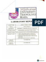 Lab Report Experiment 1 chm420