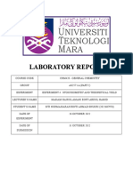 Lab Report Chm420 Experiment 4