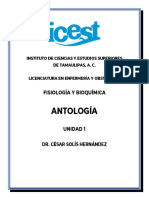 Antología - Fisiología y Bioquímica - Unidad 1-1