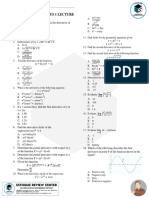 Differential Calculus 1 Lecture Guide