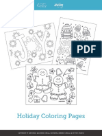 Holiday Coloring Pages