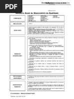 Relatório Anual do Observatório  da Qualidade-2010-2011