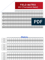 10 Field Flag Tournament Matrix