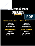 Cardápio Celeiro Delivery Agosto