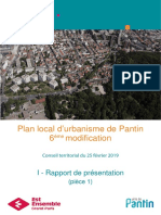 PLU Rapport de Presentation Diagnostic Partie 1