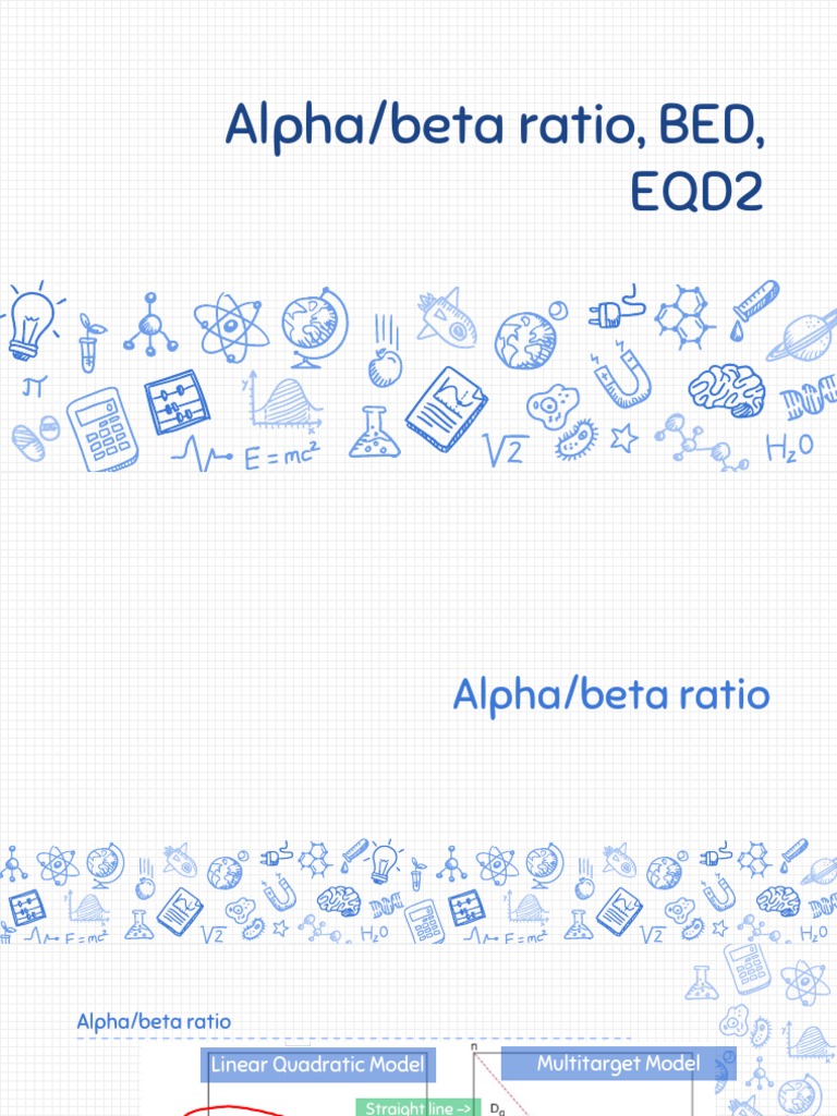 Ab Ratio, Eqd2, Bed HSC Reporting PDF