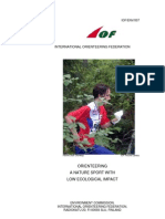IOF-EnV-007 Orienteering - A Nature Sport With Low Ecological Impact