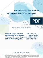 Kelompok 8 - Bentuk Dan Klasifikasi Wisatawan Nusantara Dan Mancanegara