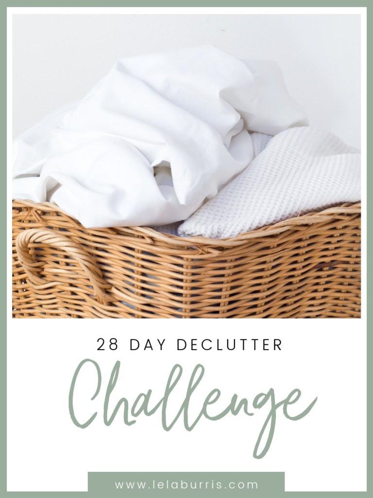 28 Day Declutter Challenge | PDF | Bedroom | Interior Design