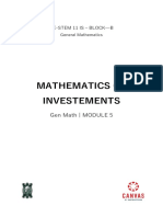 Mathematics of Investments