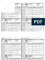 Horarios 4° Año