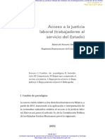 Notas Sobre Acceso A La Justicia Laboral