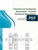 Strategies for Information Management, Towards Knowledge Management