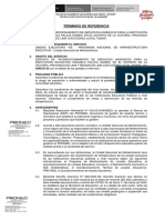 Términos de Referencia: 1. Unidad Que Requiere El Servicio