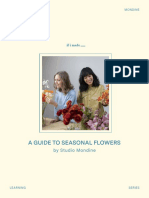 Iim Studio Mondine 2020 Guide To Seasonal Flowers