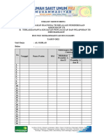 Ceklist Monitoring TB