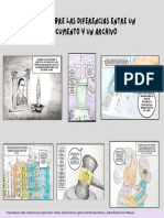 Comic Diferencia Entre Documento y Archivo