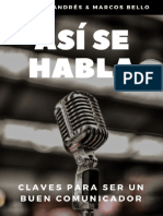 Asi Se Habla - Claves para Ser U - Josue de Andres y Marcos Bello