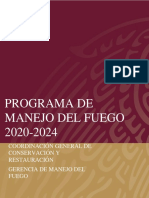 PROGRAMA - Manejo Del Fuego 2020-2024