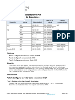 7.4.1 Packet Tracer - Implement DHCPv4 - ILM