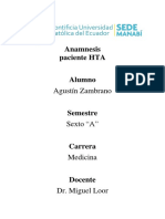 Anamnesis Paciente HTA