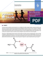 Piruvato: benefícios para o desempenho físico e saúde