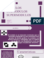 Módulos, submódulos y supermódulos: conceptos básicos de diseño modular