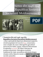 Foametea Din 1946-1947 (Republica Sovietică Socialistă Moldovenească