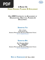 Report - Roche Pharmaceuticals LTD (Human Resource Planning & Development) 222