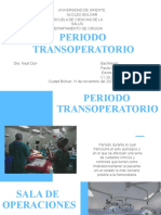 Diaspositivas de Trans Operatorio