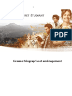 Licence Gographie