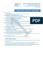 Requisitos de Admisiones Dominicanos Marzo 2022-1