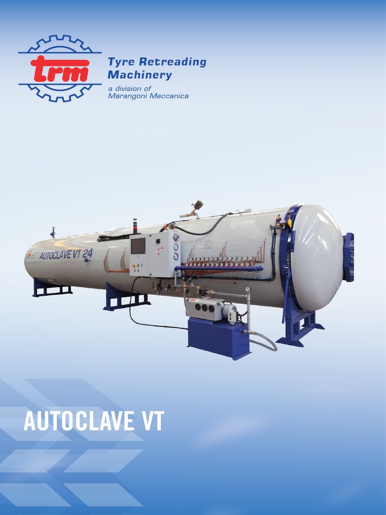 Specification and Technical Features of the AUTOCLAVE VT Tyre