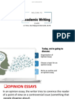 Academic Writing Meeting 13