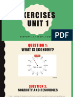 Exercises unit 1