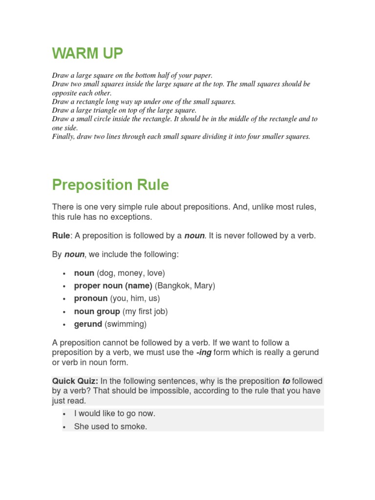 Spanish Prepositions Explained | PDF | Verb | Preposition And Postposition